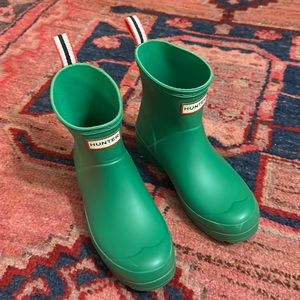 Hunter rain boots